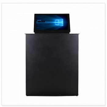 Моторизованный выдвижной монитор Wize Pro WR-17GT black артикул A136881-1-3