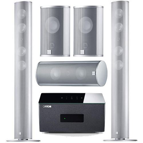 Комплект Canton Smart Amp 5.1 + CD 290.3 silver + CD 220.3 silver + CD 250.3 silver артикул A158202-1