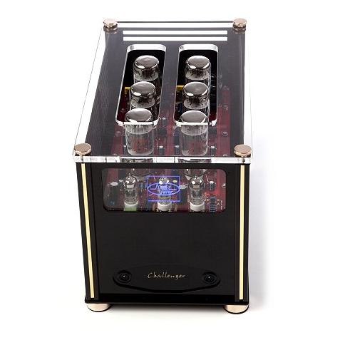 Ламповый усилитель AUDIO VALVE Challenger 180 black/chrome артикул A110694-1