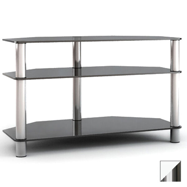 Подставка MD Flatform TV 12 (хром/прозрачное стекло) артикул A116267-1