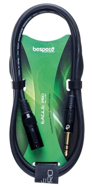 Кабель межблочный XLR-M-Jack Bespeco EASX900 9 m артикул A146536-1-2