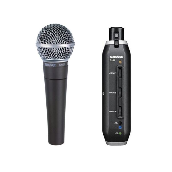 Вокальный микрофон Shure SM58-X2U артикул A102750-1