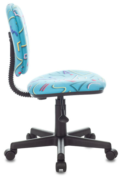 Кресло Бюрократ CH-204NX/STICK-BLUE (Children chair CH-204NX blue Sticks 06 cross plastic) артикул A148224-1-3