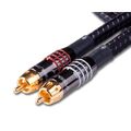 Кабель межблочный аудио Tributaries 8A-010D 1m (2RCA-2RCA) артикул A111651-1-2