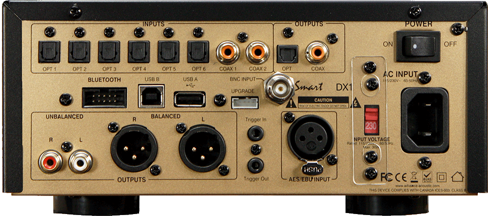 ЦАП Advance Acoustic DX1 white артикул A145306-1-4