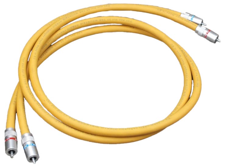 Кабель межблочный аудио Van Den Hul 3T The Mountain Hybrid RCA 1.0m артикул A118748-1
