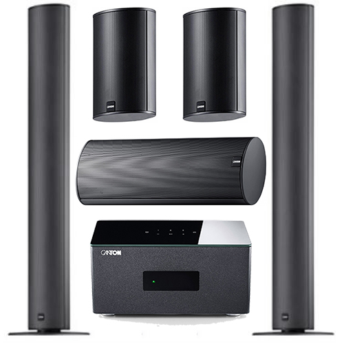 Комплект Canton Smart Amp 5.1 + CD 290.3 black + CD 220.3 black + CD 250.3 black артикул A158195-1
