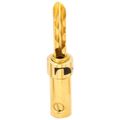 Коннектор Synergistic Research Gold Screw-On Bananas (Black)