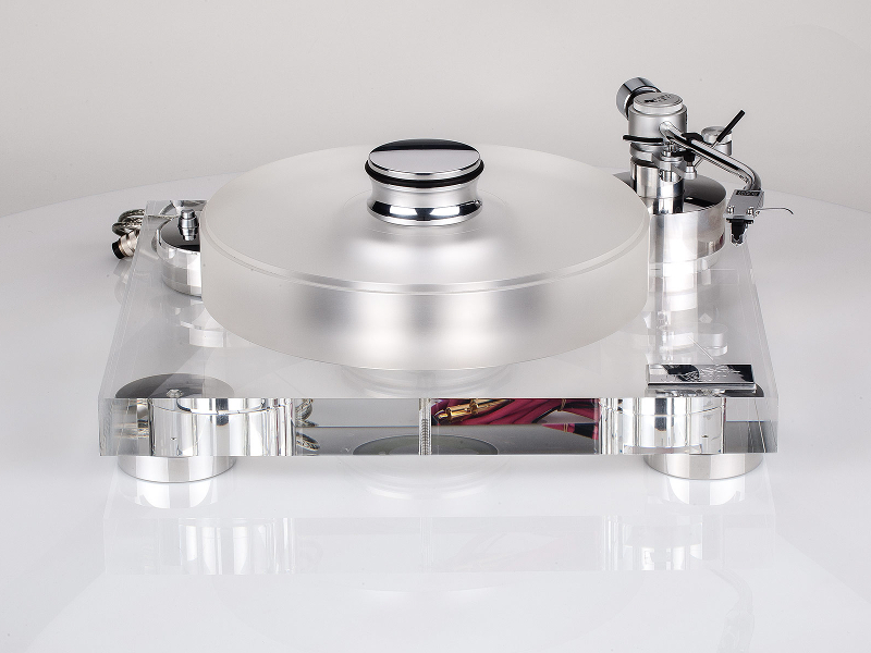 Виниловый проигрыватель Transrotor LEONARDO 40/60 TMD с тонармом Rega RB 880, MC головкой Transrotor Cantare, Блоком питания Konstant EINS и прижимным диском артикул A138448-1-2