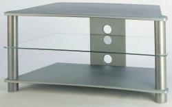 Тумбы под телевизор Alphason FTV 3/100/1G silver артикул X33944930-1