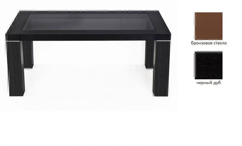 Тумбы, комоды, журнальные столики Antall Graf бронзовое стекло-черный дуб артикул X33930793-1 в интернет-магазине «HiFi-Trade»