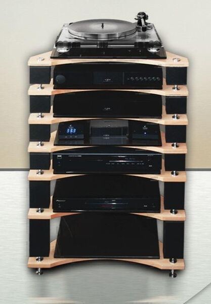 Стойки под аппаратуру Antall (main) Hi-End 150mm light walnut артикул X33960938-1 в интернет-магазине «HiFi-Trade»