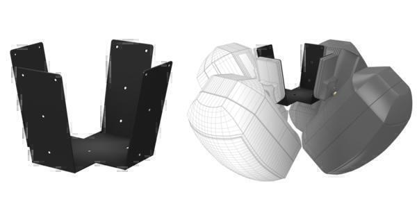 Крепления для акустики Apart MASKW black артикул X33927209-1