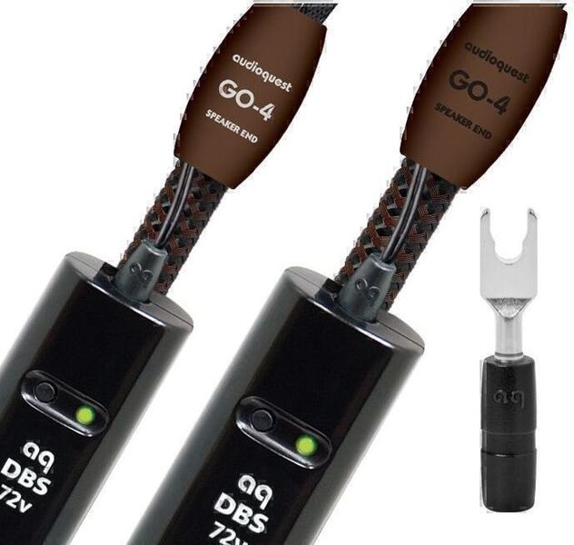 Готовые акустические кабели AudioQuest GO-4 SG SpadeS, 3m артикул X33917603-1