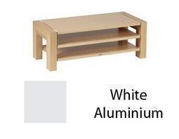 Тумбы под телевизор ASW Ambitus 120/3 white aluminium артикул X33944133-1