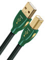 AudioQuest Forest USB-A - USB-B, 0.75m, с боковыми золотыми вставками, Компьютерный кабель USB тип A-B