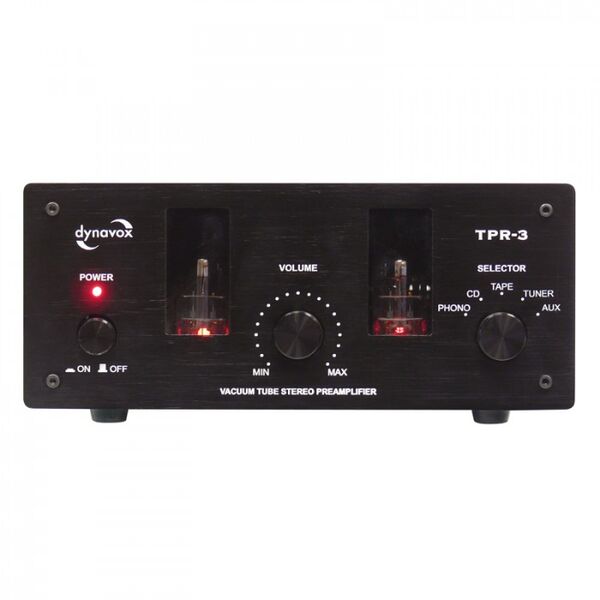 Стерео предусилитель Dynavox TPR-3 Black (206243) артикул A112120-1