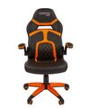 Кресло игровое Chairman game 18 00-07069663 Black/Orange артикул A151397-1-2
