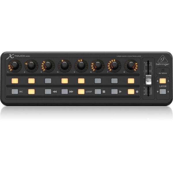 MIDI контроллер Behringer X-TOUCH MINI артикул A110467-1 в интернет-магазине «HiFi-Trade»