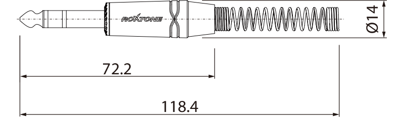 Разъем Roxtone RJ3PP-NN артикул A135618-1-2