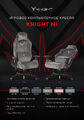 Кресло Knight N1 SKY (Game chair Knight N1 Fabric grey/l.blue Light-28 headrest cross metal) артикул A148246-1-7