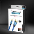 Кабель межблочный аудио Oehlbach PERFORMANCE BOOOM! Y-Adapter cable, 2,0m blue, D1C22702 артикул A159817-1-4