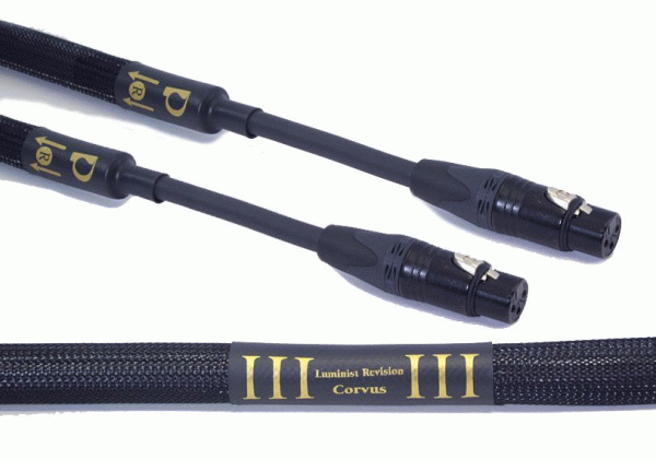 Кабель межблочный балансный Purist Audio Design Corvus XLR 1.0m Luminist Revision артикул A108316-1