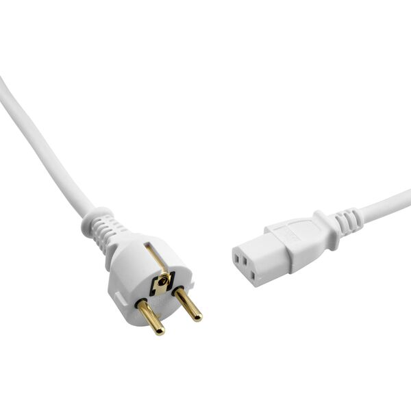Сетевой кабель Oehlbach PERFORMANCE Powercord C13 5,0m, white, D1C17045 артикул A159784-1-2