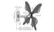 Крепления для телевизоров Barkan Model 33 black артикул X33925635-1-3