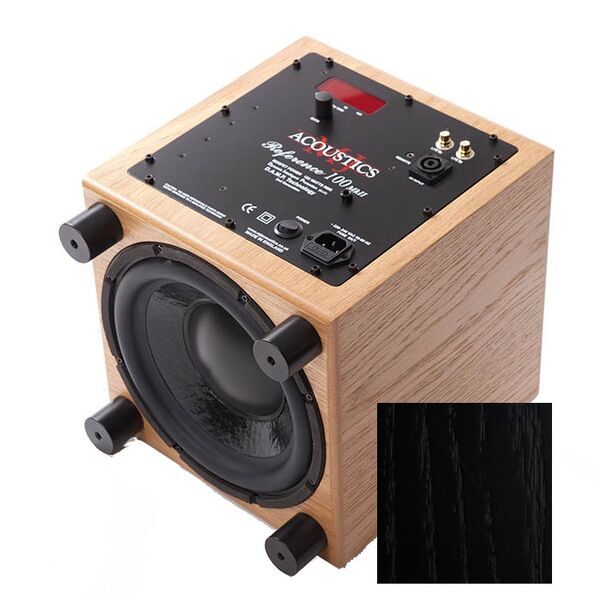 Сабвуфер MJ Acoustics Reference 100 MK 3 black ash артикул A115233-1