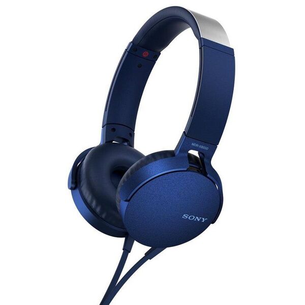 Наушники Sony MDR-XB550AP blue артикул A113291-1