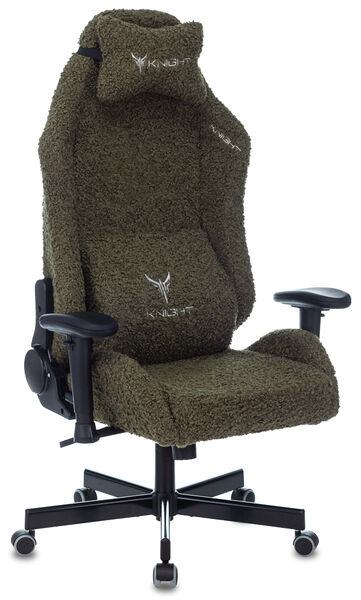Кресло Knight T1 KHAKI (Game chair Knight T1 khaki ecomech headrest cross metal) артикул A148280-1