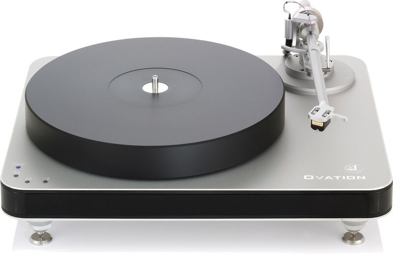 Стол проигрывателя винила Clearaudio Ovation Silver/Black артикул A125998-1 в интернет-магазине «HiFi-Trade»