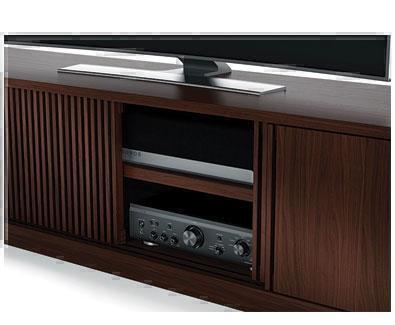 Тумбы под телевизор с креплением BDI Vertica 8559 chocolate stained walnut артикул X33935298-1-3