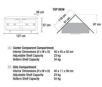 Тумбы под телевизор BDI Avion Corner 8925 cherry артикул X33959841-1-3