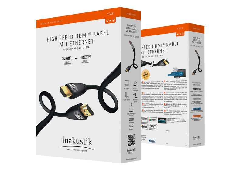 HDMI кабель In-Akustik Star HDMI 1.5m #00324515 артикул A102362-1-2