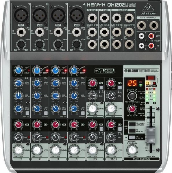 Зонные микшеры Behringer QX1202USB артикул X90879239-1