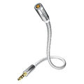 Кабель межблочный In-Akustik Premium Extension Audio Cable 10.0m 3.5mm jack<>3.5mm jack(F)+6.3 jack adapter #00410210 артикул A109704-1-1