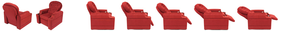 Кресло для домашнего кинотеатра Home Cinema Hall Tron артикул A117851-1-9