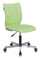 Кресло Бюрократ CH-330M/VELV81 (Office chair CH-330M light l-green Velvet 81 cross metal хром) артикул A148163-1-1