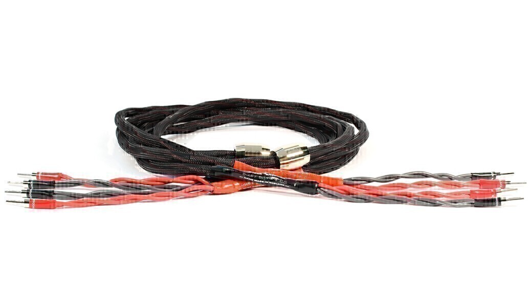 Black Rhodium DUET DCT++ Crystal Sound Rhodium banana Plug BiWire 3.0m, Готовый акустический кабель артикул X33921266-1