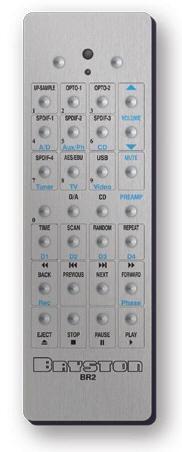 Пульты ДУ Bryston Remote BR-2 silver артикул X33966753-1 в интернет-магазине «HiFi-Trade»