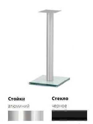 Стойки под акустику Spectral BS 58 черное стекло-алюминий артикул X33949037-1