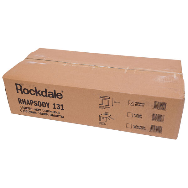 Банкетка ROCKDALE Rhapsody 131 Black артикул A143540-1-5