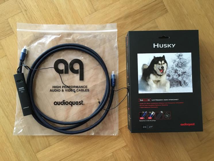 Кабель межблочный аудио AudioQuest Husky Rca-Rca Braided 5.0m артикул A113174-1-2