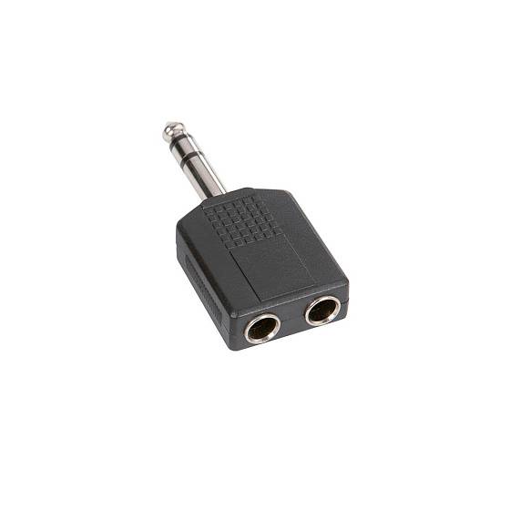 Переходник Adam Hall 7546 (2 x 6,3 stereo Jack(F) - 6,3 Jack stereo) артикул A145638-1-2