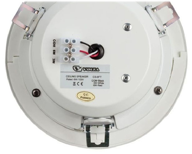 Потолочный громкоговоритель Volta CS-6FT артикул A107168-1 в интернет-магазине «HiFi-Trade»