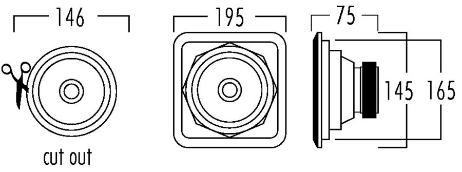 Встраиваемая акустика Artsound DC84 артикул A109149-1-4