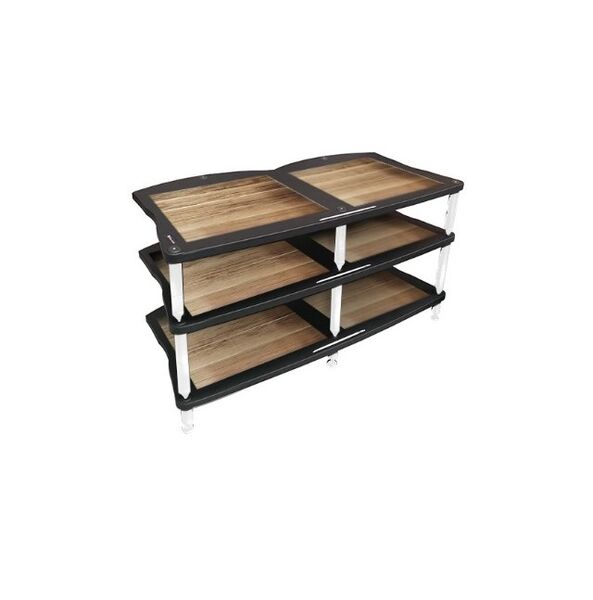 Стойка под Hi-Fi Bassocontinuo CYMBALON 2.1 Walnut 190 mm (ножки белые) артикул A164650-1
