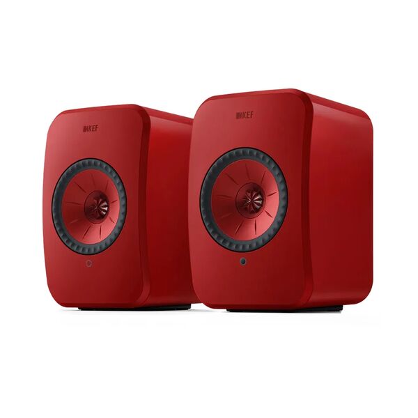 Полочная акустика KEF LSX II Lava Red артикул A150937-1
